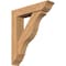 Ekena Millwork Funston Traditional Smooth Bracket w/ Offset Brace, Western Red Cedar, 7 1/2"W x 34"D x 40"H BKT0806X34X40FST01SWR - alternate 1